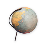 World map globe vintage maps Taride