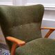 Paire de fauteuils WING Zig Zag cocktail vintage année 50 60