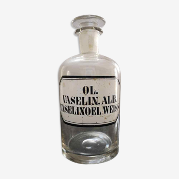 Old pharmacy/apothecary bottle/flask