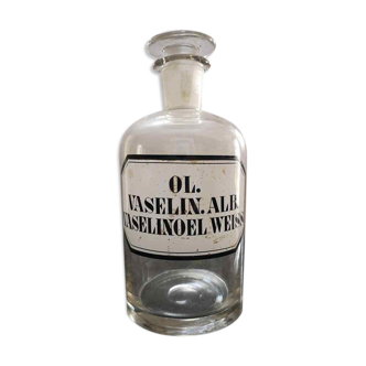 Old pharmacy/apothecary bottle/flask