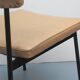 1950s chair in beige leatherette