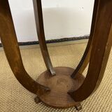 Guéridon en bois Art Déco