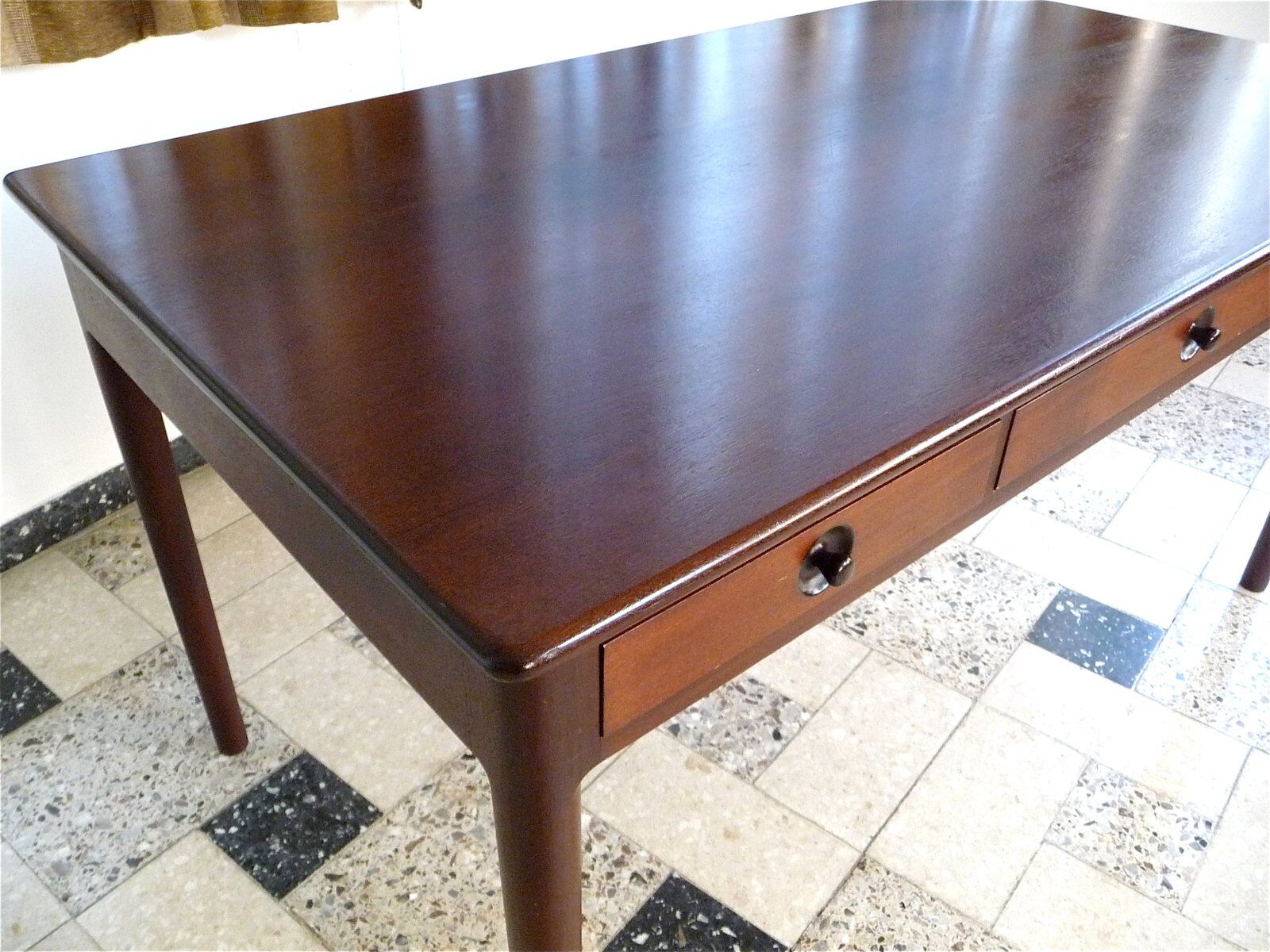 Bureau en acajou par Hans J. Wegner pour PP Møbler, Danemark 1955