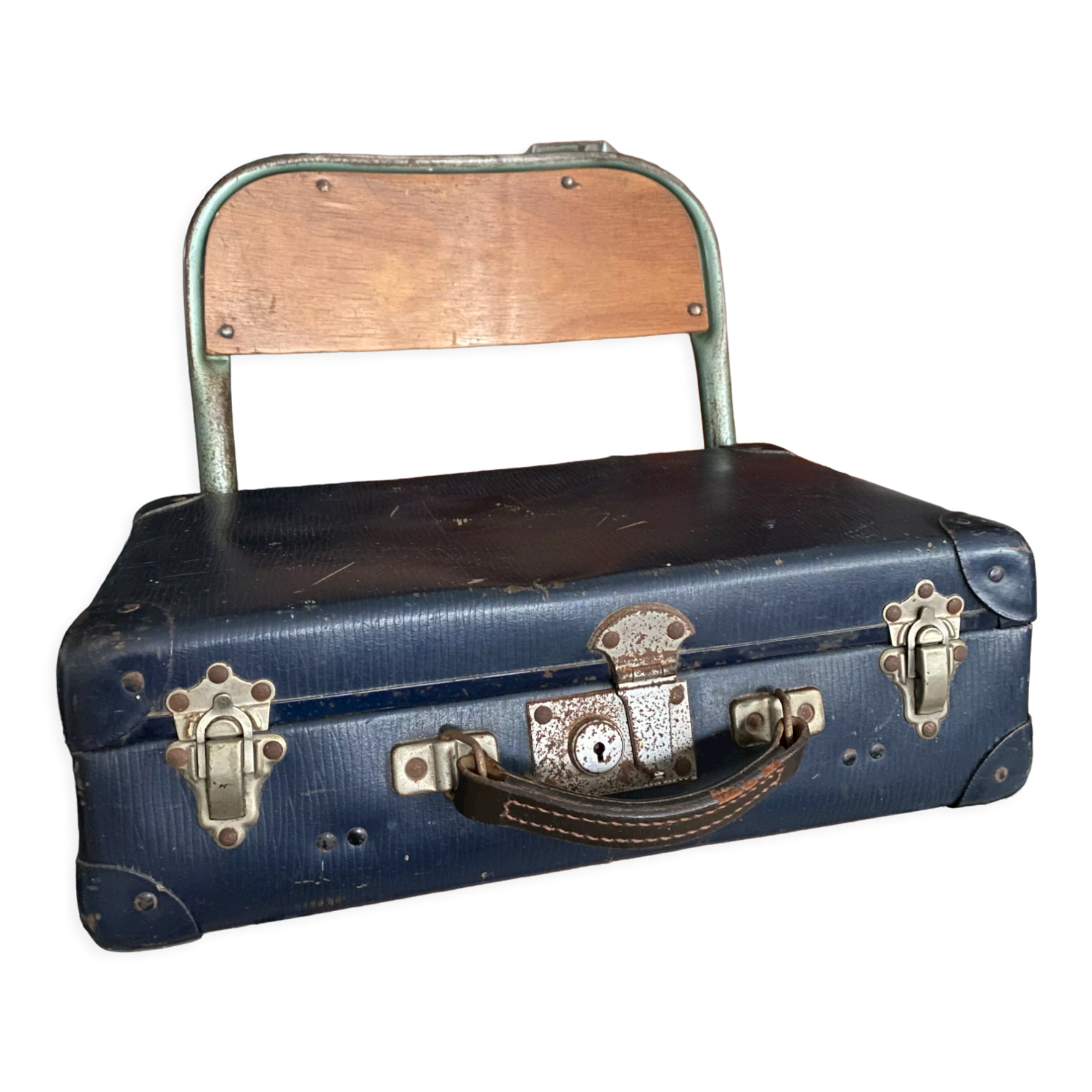 Old vintage suitcase