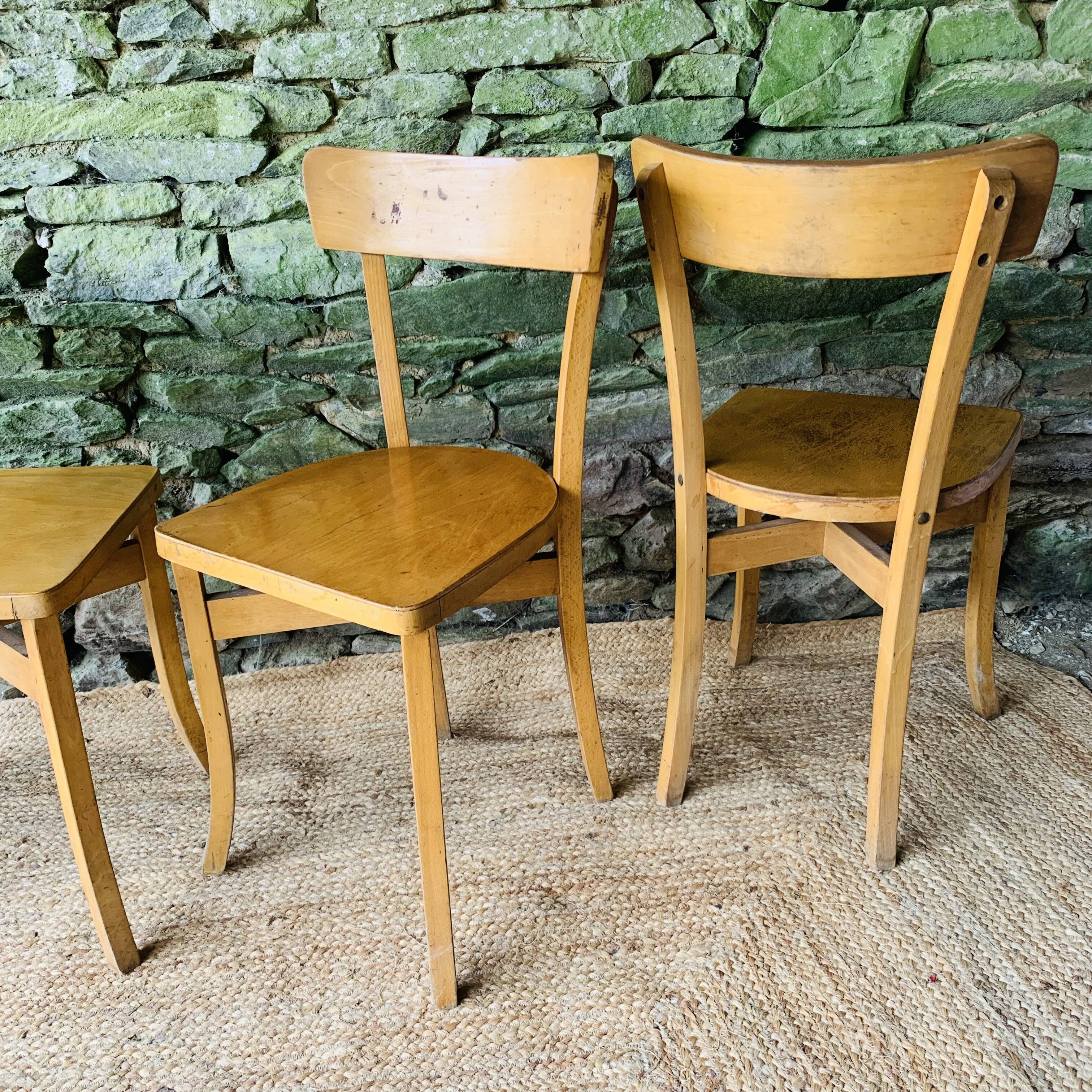 Set of 4 bistro chairs