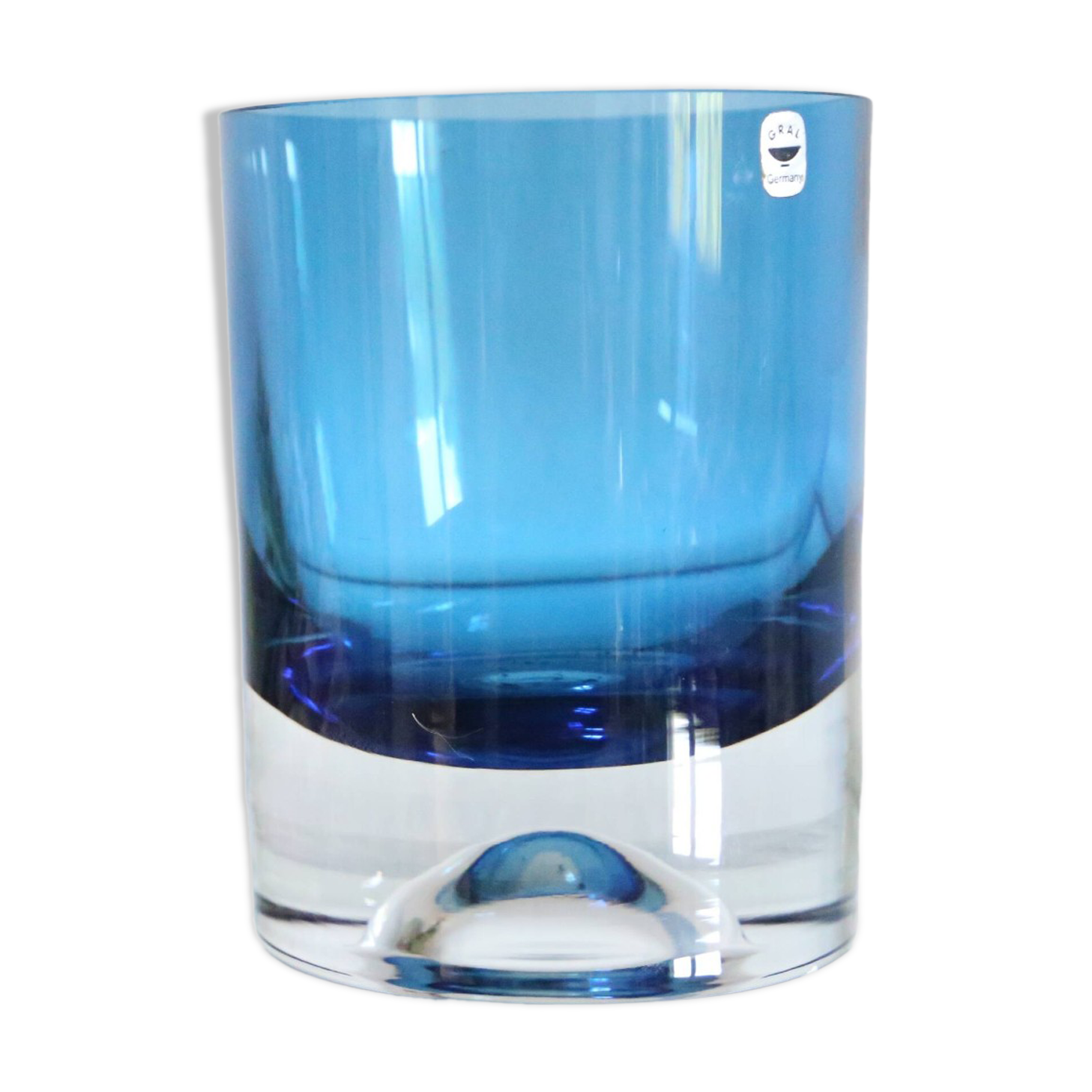 Gral Germany vase, 1965, blue, vintage