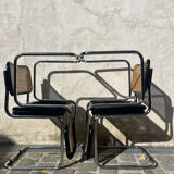 4 chaises Cesca B3 Breuer by KNoLL