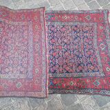 Tapis d'orient ancien fait main persan couloir bidjar 2,17 x 1,08 m