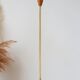 Vintage floor lamp from the 1960s in solid beech.