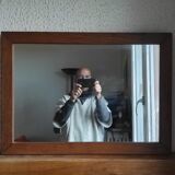 Old mercury mirror 74x43 cm