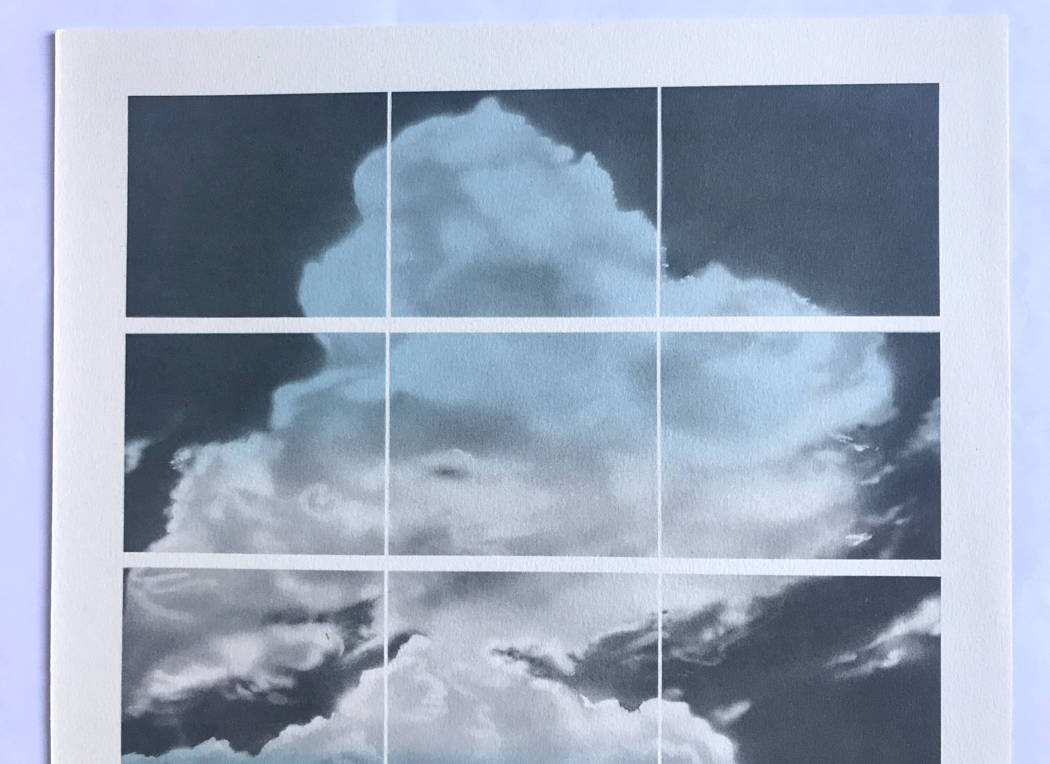 Set of 4 original lithographs by Peter Klasen, 1978. The air.