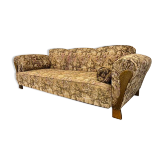 Canapé vintage fleuri / daybed / canapé-lit