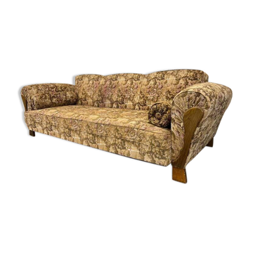 Canapé vintage fleuri / daybed / canapé-lit