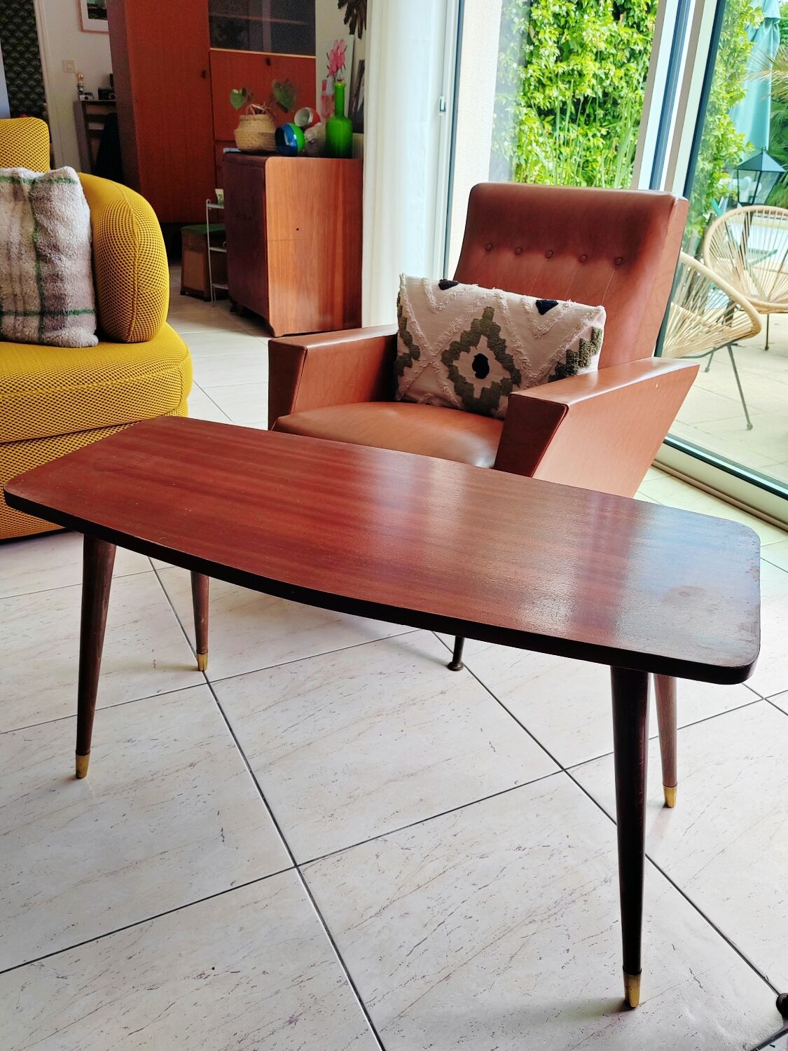 Table basse vintage table d'appoint