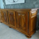 Solid walnut sideboard