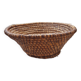 Seagrass bread basket early 20th century 43 cm