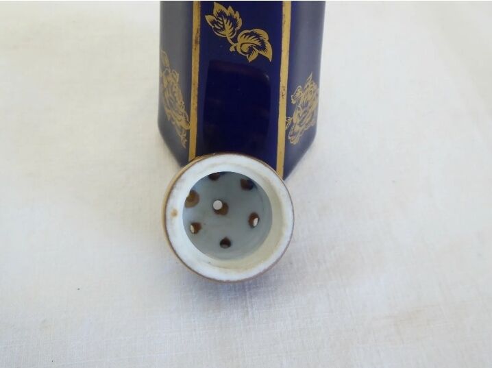 Limoges porcelain salt shaker Paul Pastaud