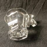 Vintage Baccarat Crystal Mustard/Jam/Honey Jar, Harcourt Missouri Model, Fr