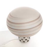 Lampe de Bureau en Verre Murano Marron par Sabattini et Diaz de Santillana pour VeArt