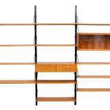 Poul Cadovius hanging Royal Wall System 1950s Denmark