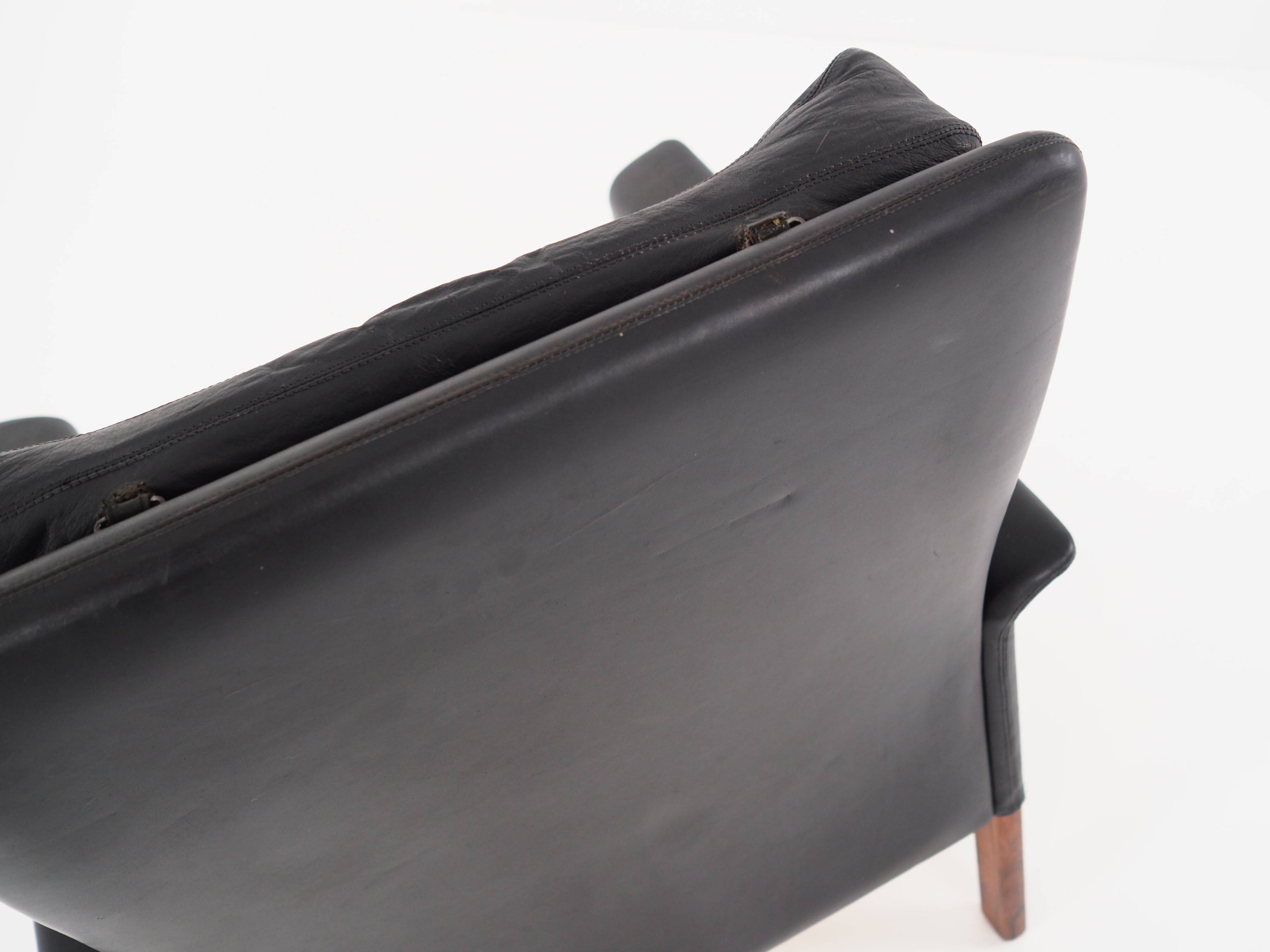 Rosewood armchair, Scandinavian design, 1960s, designer: Hans Olsen, production: Denmark