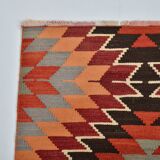 Decorative Oushak Vintage Kilim Rug sku 3409