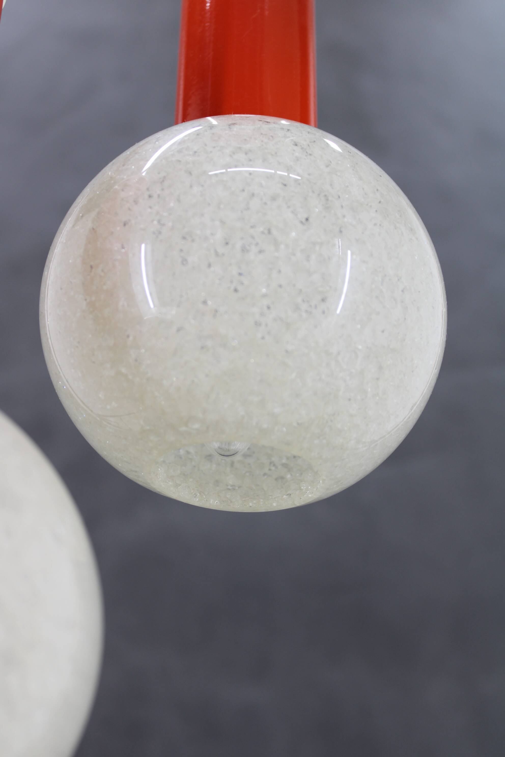 1970s Cascade Chandelier with Plastic Shades by Pokrok Zilina, Czechoslovakia