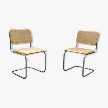 Pair of chairs Marcel Breuer B32