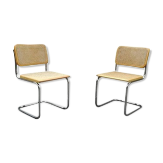 Paire de chaises Marcel Breuer B32