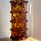 Vintage blown glass lamp "tortoiseshells"