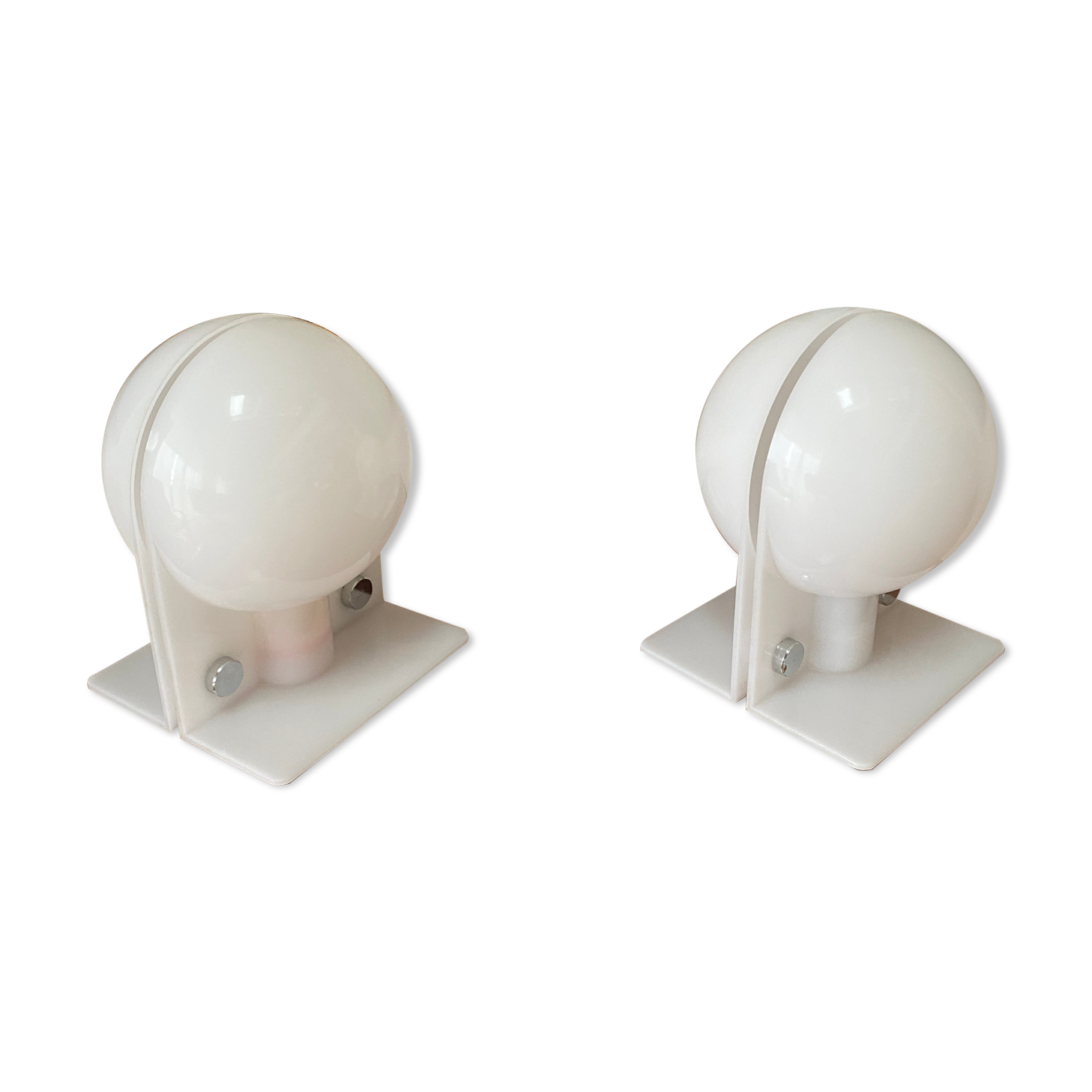 Pair of lamps "Sirio" Harvey Guzzini. Italy 1971