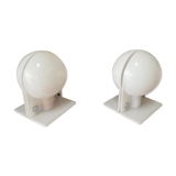 Pair of lamps "Sirio" Harvey Guzzini. Italy 1971