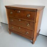 Commode en chêne ancien Louis XVI