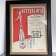 Vintage Advertising Vitelloise Paris Match 1954