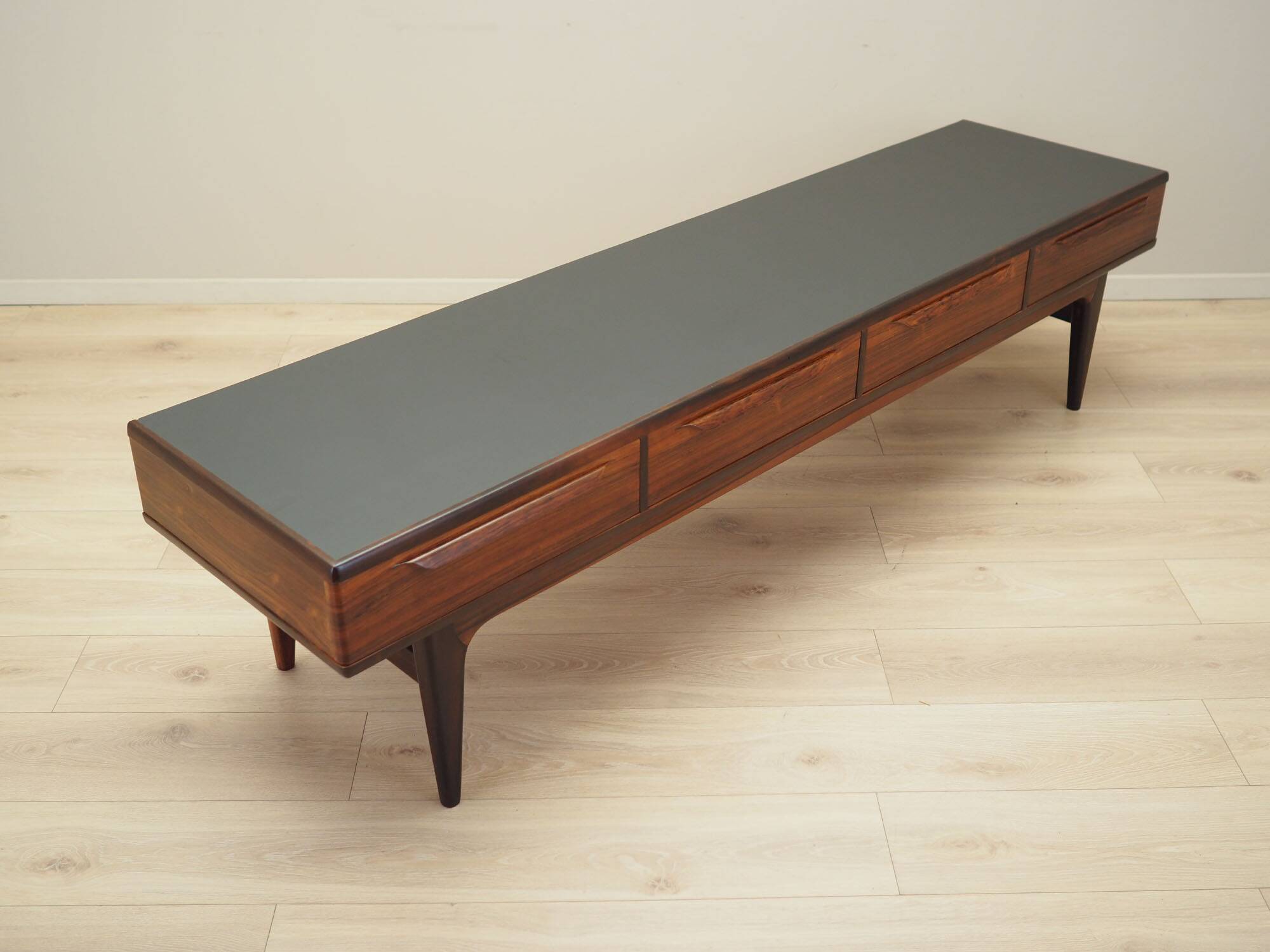 Rosewood lowboard, Danish design, 1970s, production: Denmark