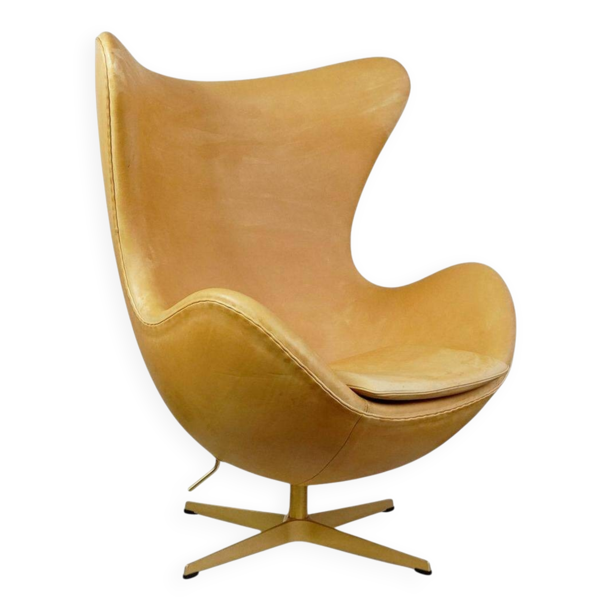 Leather Egg Chair by Arne Jacobsen for Fritz Hansen Limited Anniversary Edition
