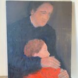 Portrait signed by Parizot from 1990