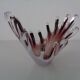 Handmade crystal glass bowl from Gränna Glas, Sweden, 1970s