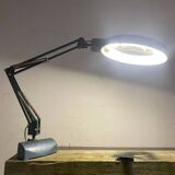 Workshop magnifying lamp from the 1960s by the manufacturer Gruber