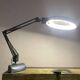 Workshop magnifying lamp from the 1960s by the manufacturer Gruber