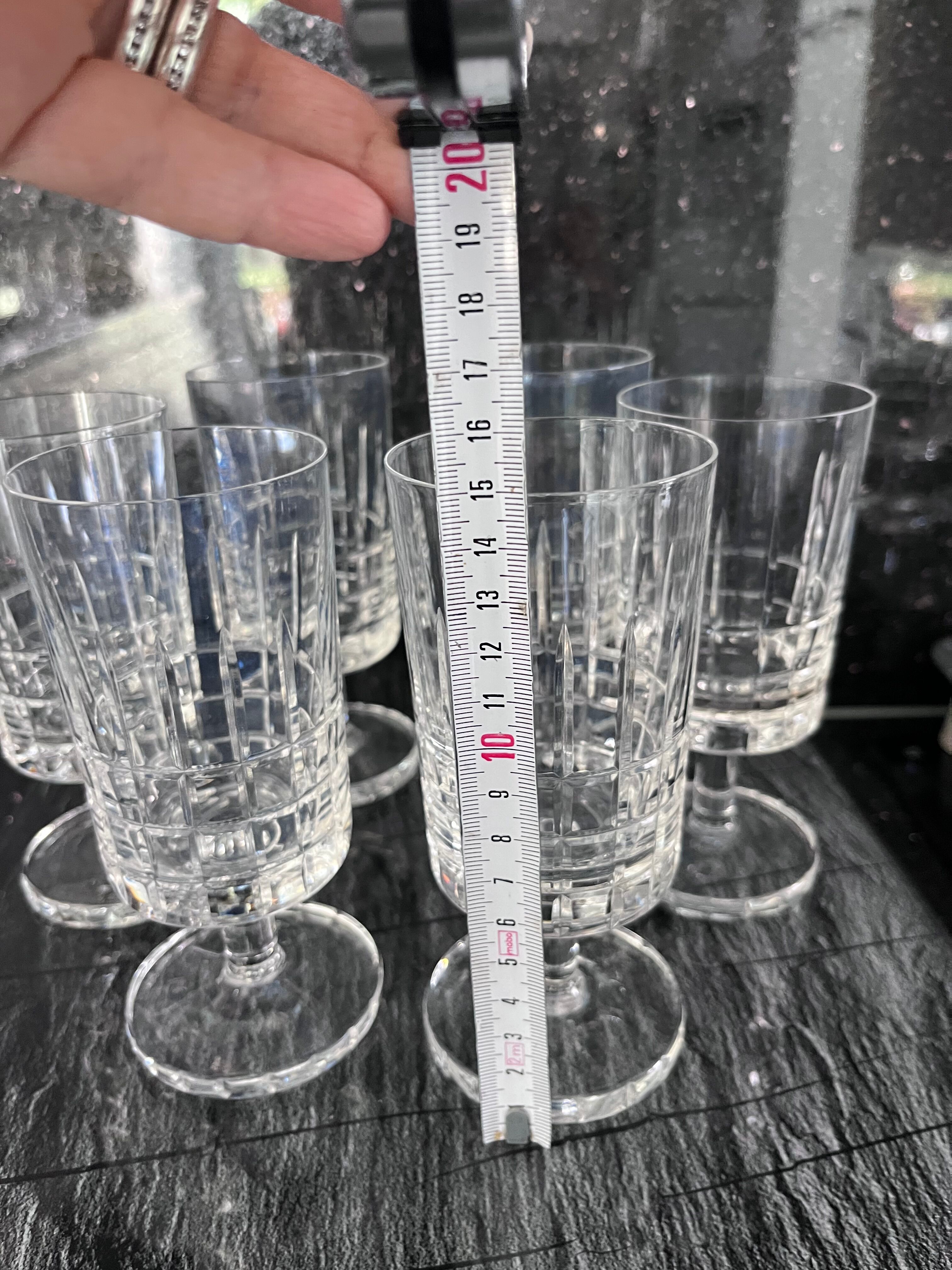 Verres en cristal