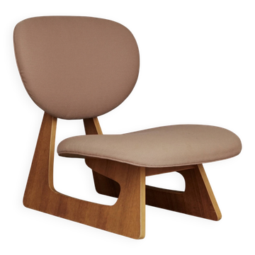 model 5016 Low Chair by Junzo Sakakura and Daisaku Cho, 1970s