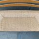 Scandinavian bench and chair set made of paper cord and oak from TS.