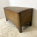 Large solid oak chest from the early 20th century