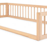 Scalable solid oak bed