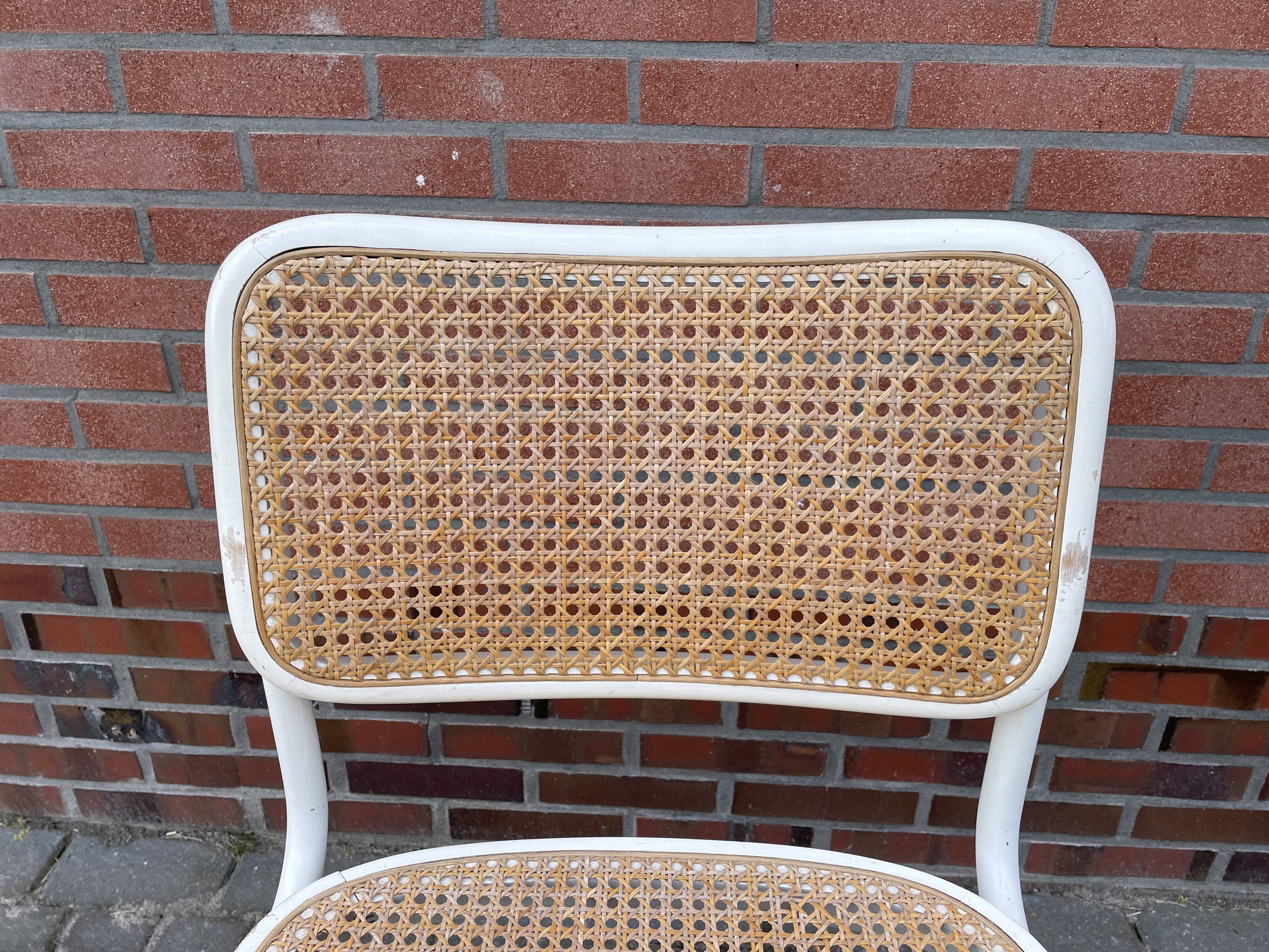 Ensemble de 4 chaises Cesca b32, Breuer