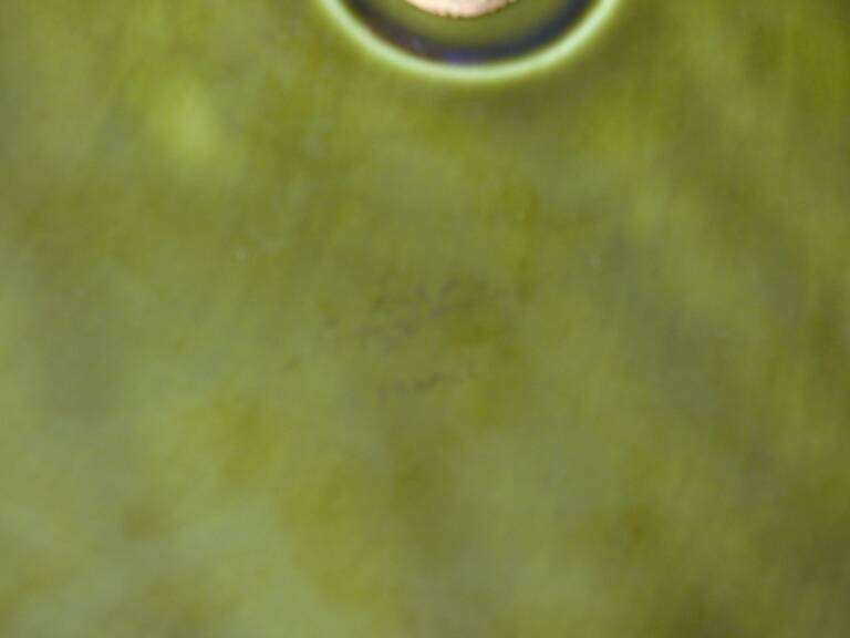 Sarreguemine brand cheese board no. 6143 in the shape of a pear