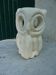 Albert Tormos vintage owl lamp in stone