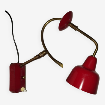 Applique lampe à poser articulée design années 70