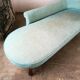 Méridienne banquette en velour